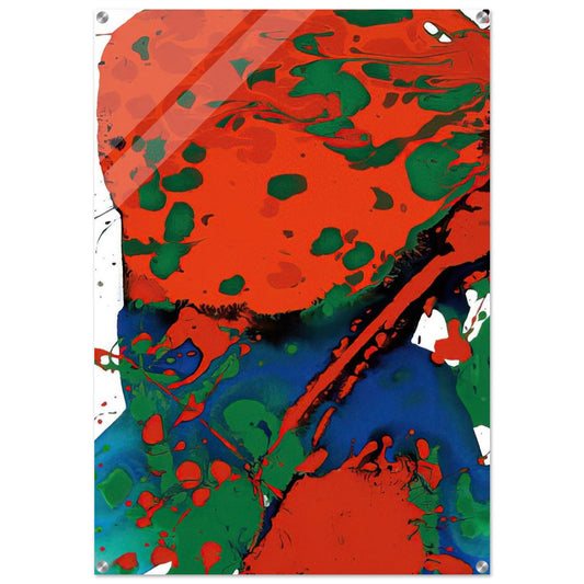 Untitled  SFP94-137  SFF 1807  - Sam Francis Acrylic Print - 70x100 cm / 28x40″ inches