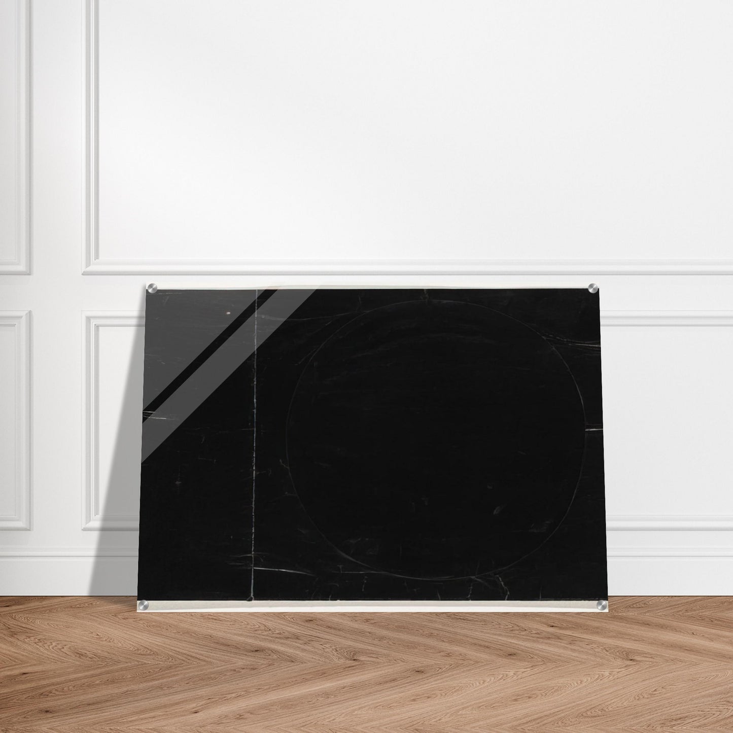 Black on Black - Ellsworth Kelly Acrylic Print - 70x100 cm / 28x40″ inches