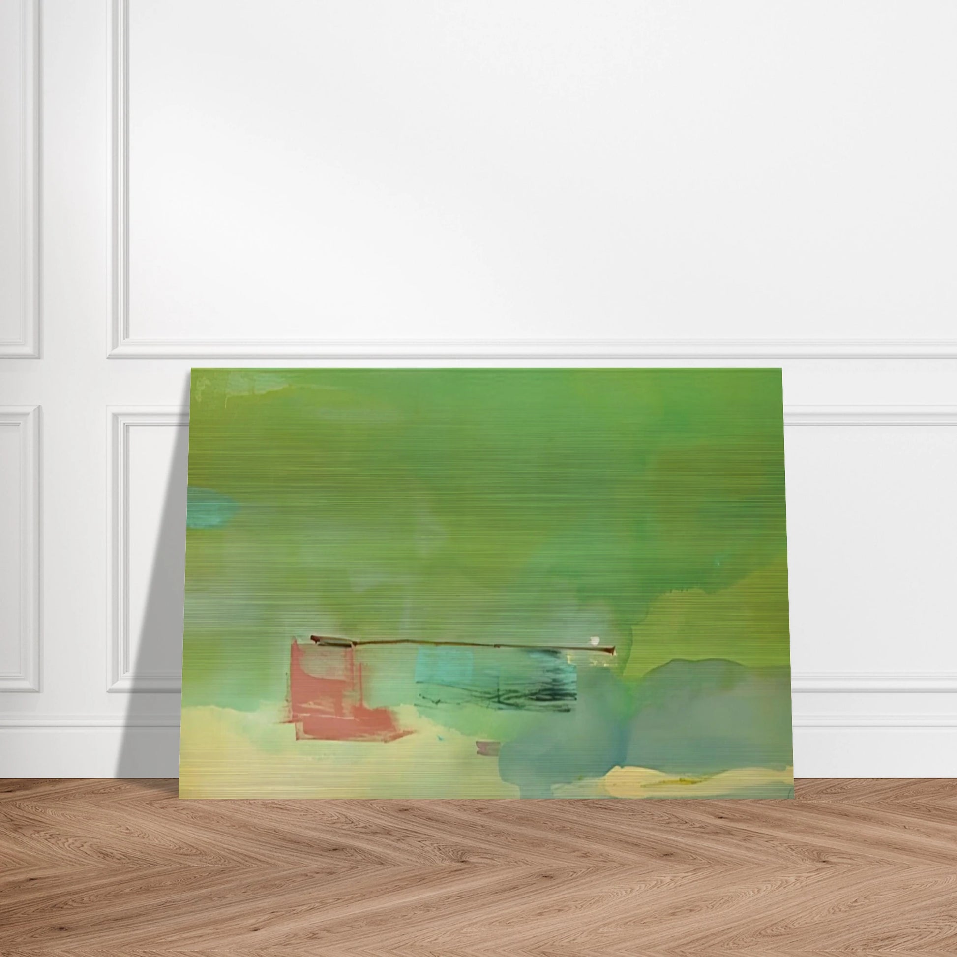 Springscape - 1975 - Helen Frankenthaler Brushed Aluminum Print - 70x100 cm / 28x40 inches | Helen Frankenthaler Aluminum Print | Helen Frankenthaler Prints