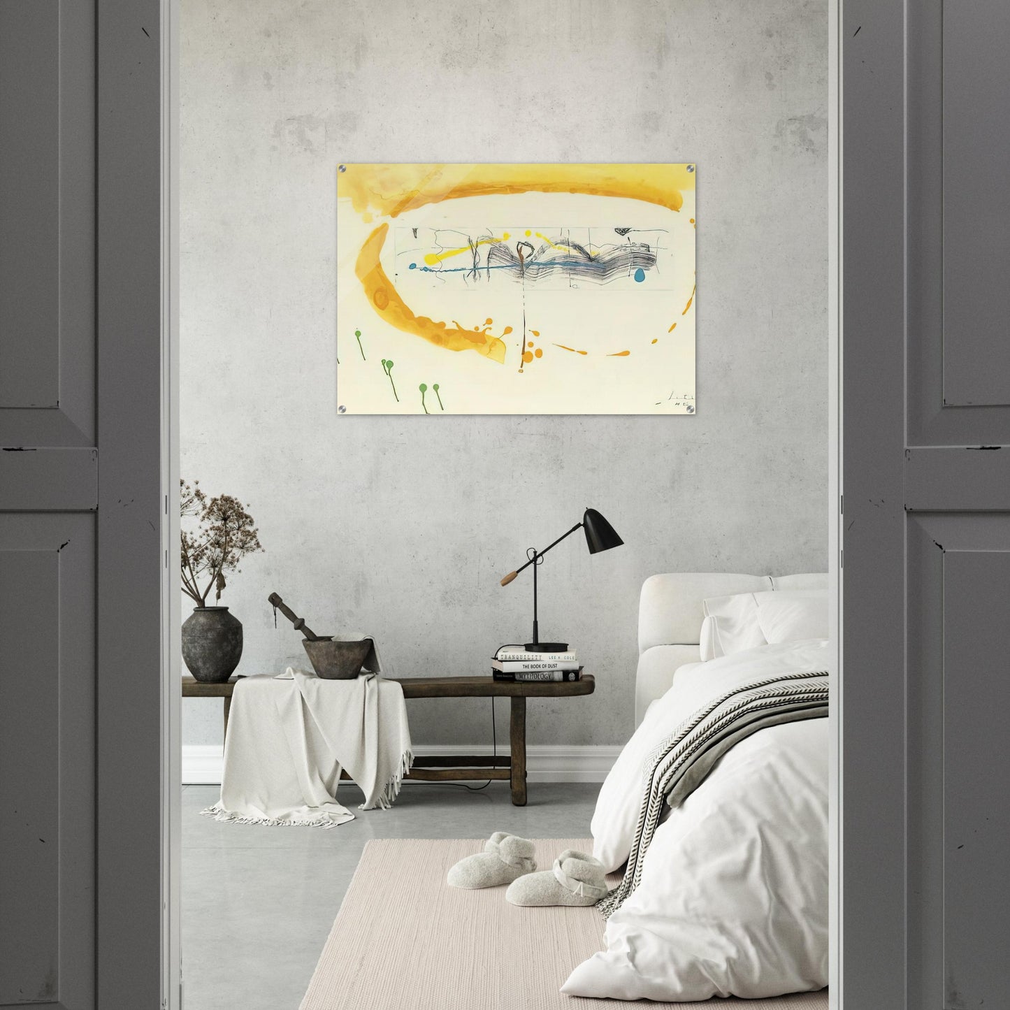 Making Music - 2000 - Helen Frankenthaler Acrylic Print - 70x100 cm / 28x40″ inches