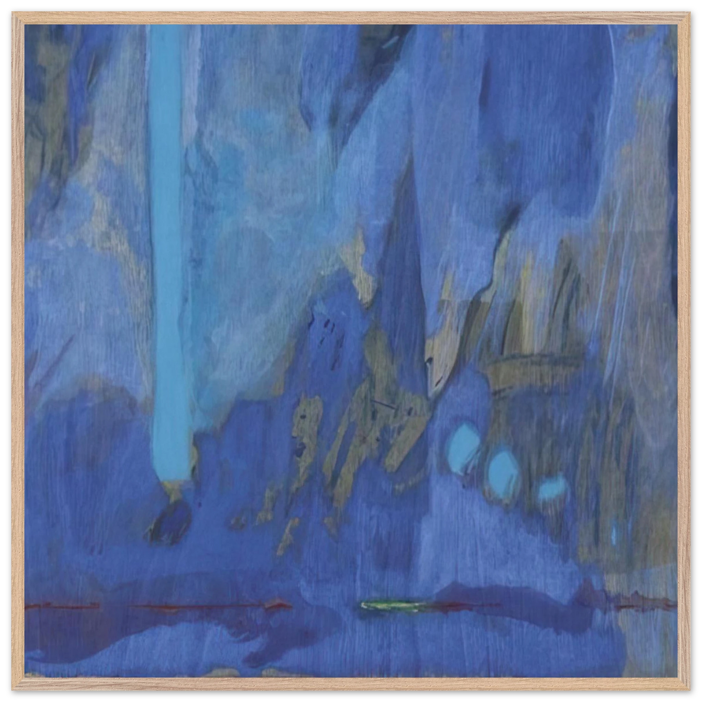 Helen Frankenthaler - Tales of Genji III - 1998 Wall art - 60x80 cm / 24x32 inches - Fine Art Poster-canvas - -
