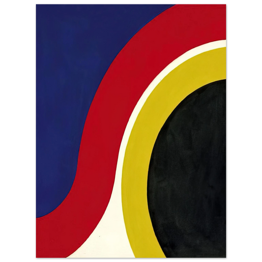 Thomas Downing - Red Span - 1964  75x100 cm / 30x40inches Fine Art Poster