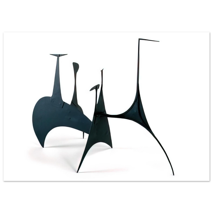 Alexander Calder - SPINY MAQUETTE 1939 Fine Art Poster