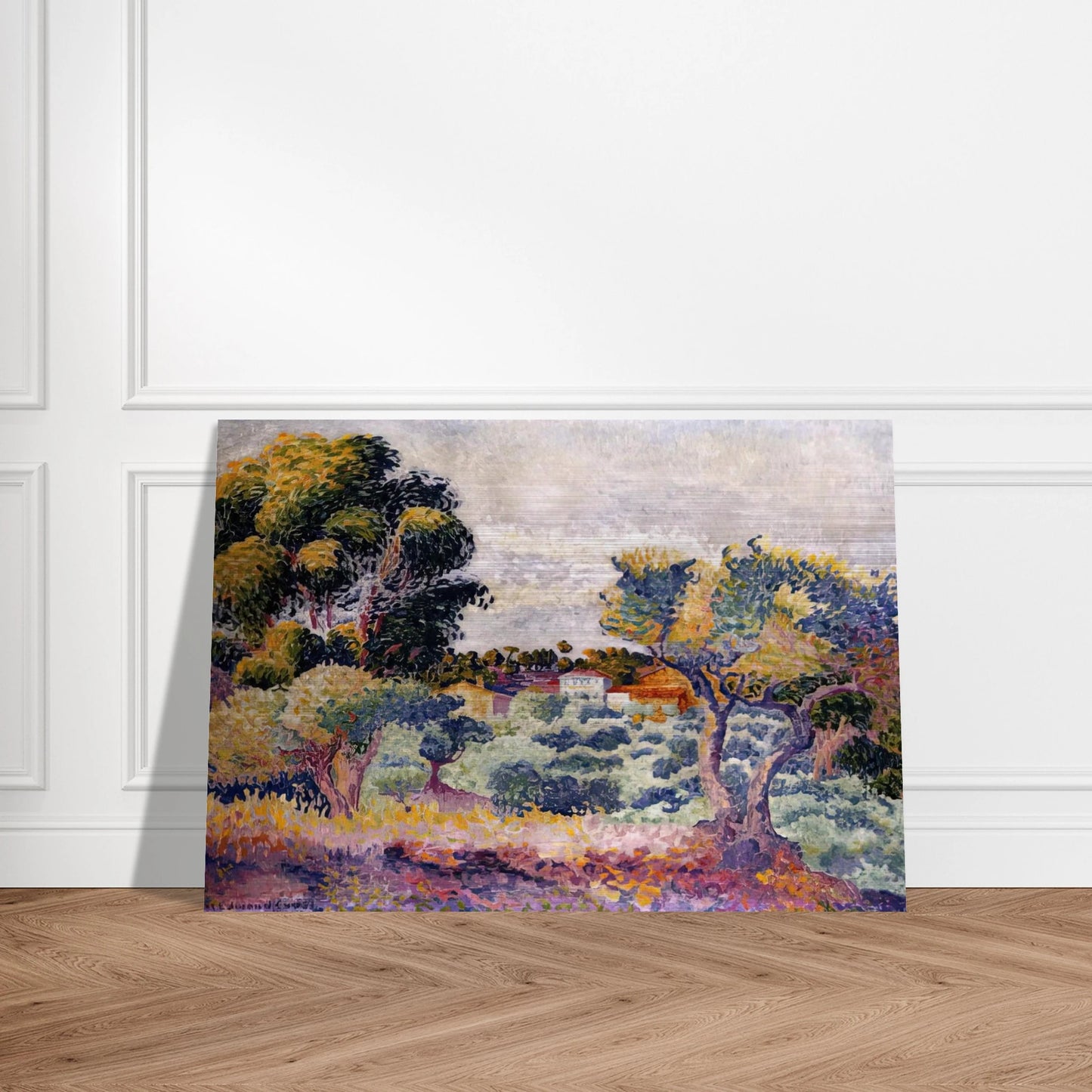 Untitled - Henri-Edmond Cross Brushed Aluminum Print - 70x100 cm / 28x40 inches | Henri-Edmond Cross Aluminum Print | Henri-Edmond Cross Prints