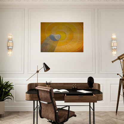 Abstraction - 1964 - Lawren Harris Brushed Aluminum Print - 70x100 cm / 28x40 inches | Lawren Harris Aluminum Print | Lawren Harris Prints