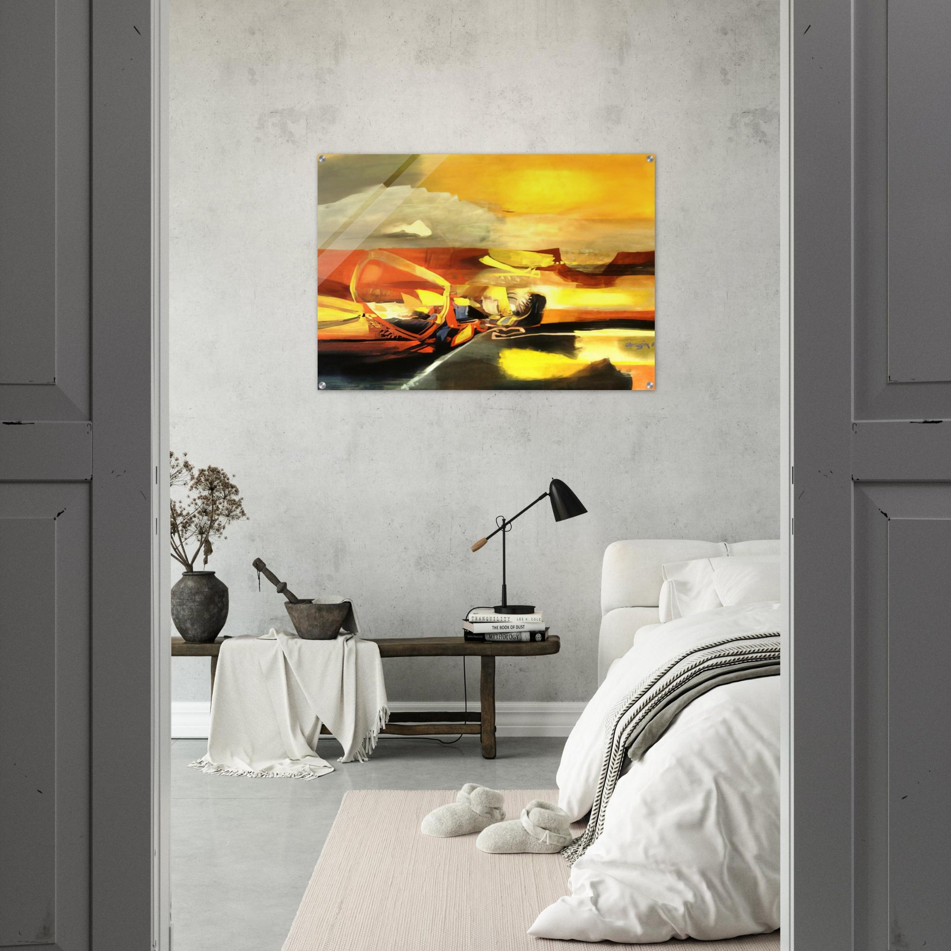 AGUA C LIDA 1962 - Alejandro Obregon Acrylic Print - 70x100 cm / 28x40″ inches | Alejandro Obregon Wall Art | Alejandro Obregon Prints