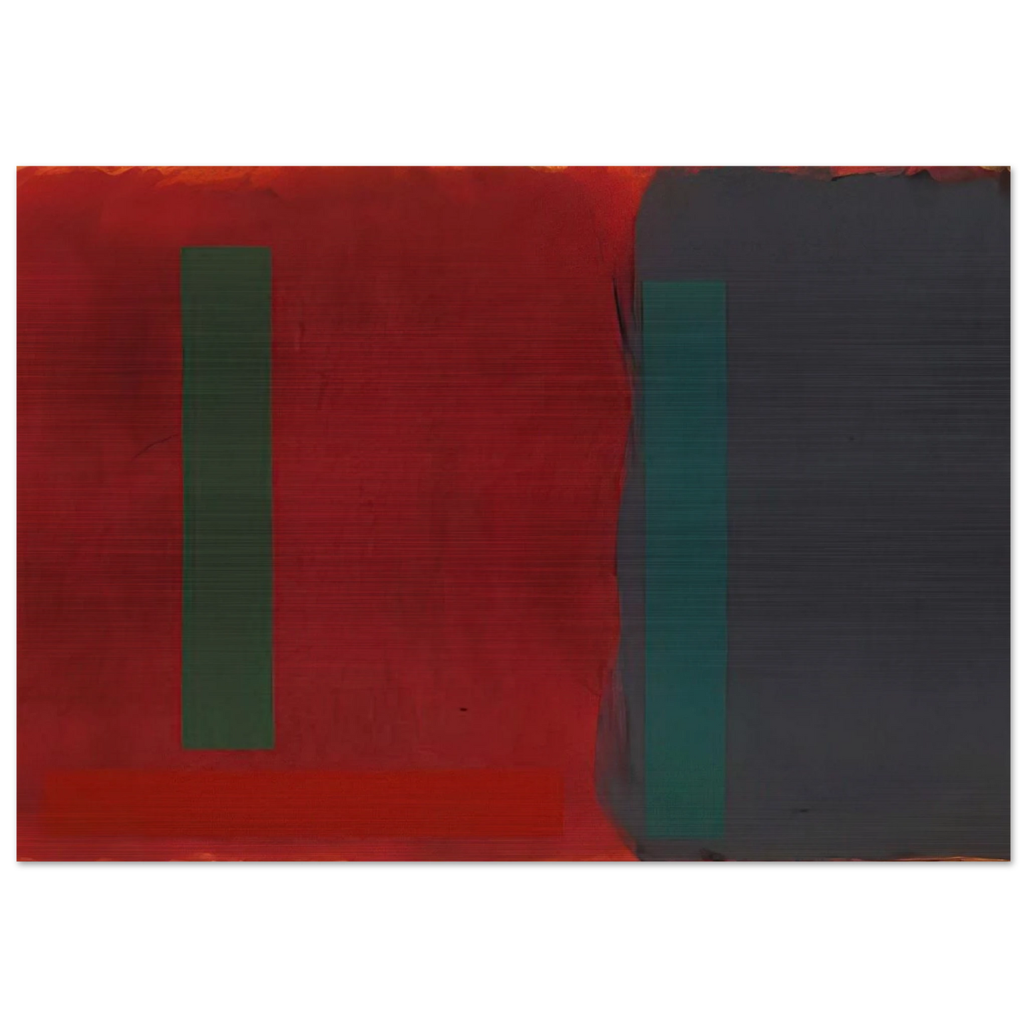 Paris Green - 1990 - Doug Ohlson Brushed Aluminum Print - 70x100 cm / 28x40 inches | Doug Ohlson Aluminum Print | Doug Ohlson Prints