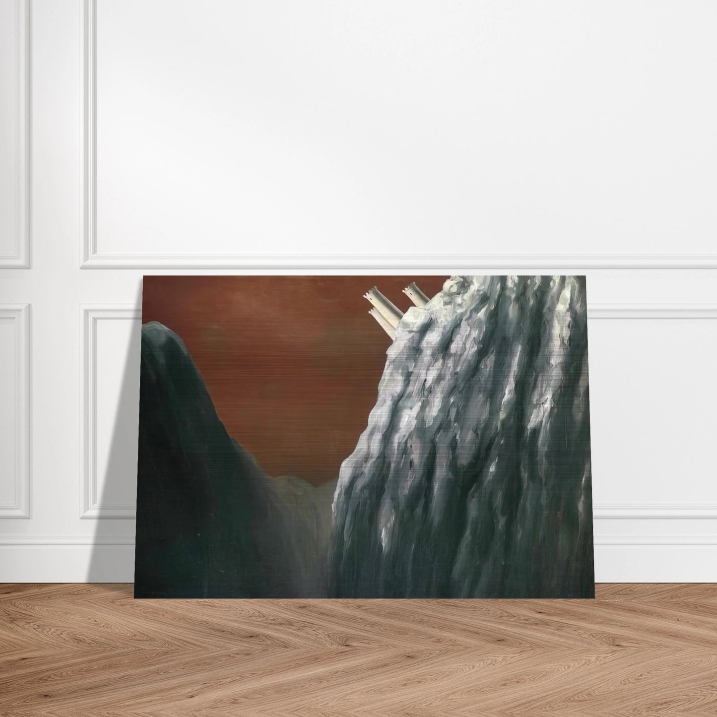 NOT_DETECTED_211402 - Rene Magritte Brushed Aluminum Print - 70x100 cm / 28x40 inches | Rene Magritte Aluminum Print | Rene Magritte Prints