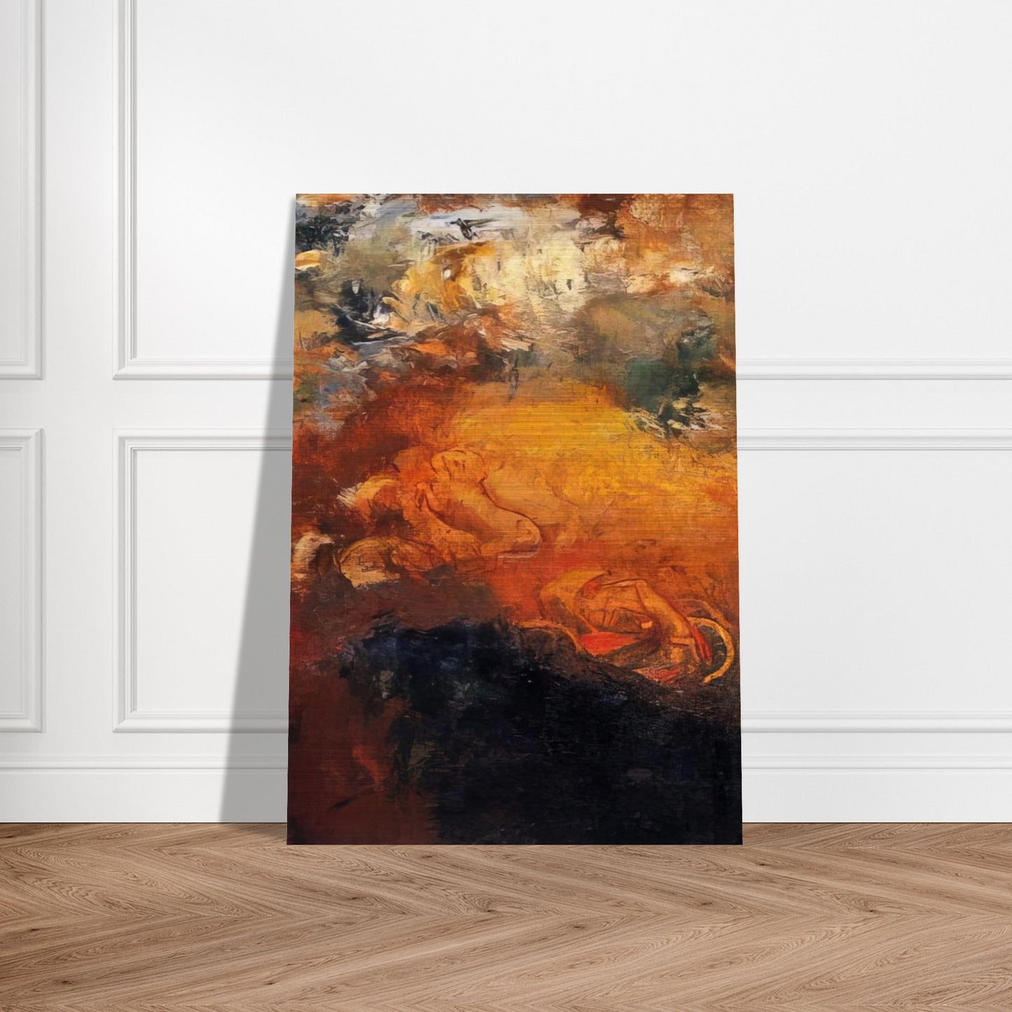 APOLLO S CHARIOT - Odilon Redon Brushed Aluminum Print - 70x100 cm / 28x40 inches | Odilon Redon Aluminum Print | Odilon Redon Prints