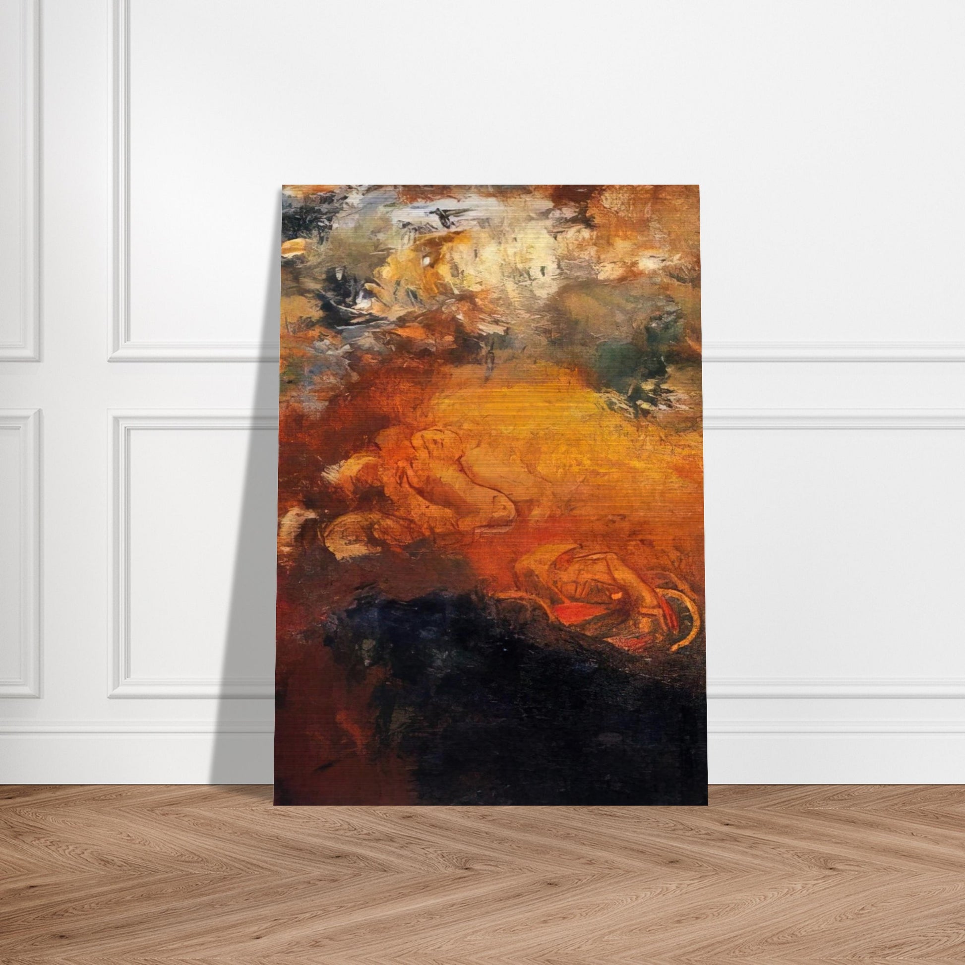 APOLLO S CHARIOT - Odilon Redon Brushed Aluminum Print - 70x100 cm / 28x40 inches | Odilon Redon Aluminum Print | Odilon Redon Prints