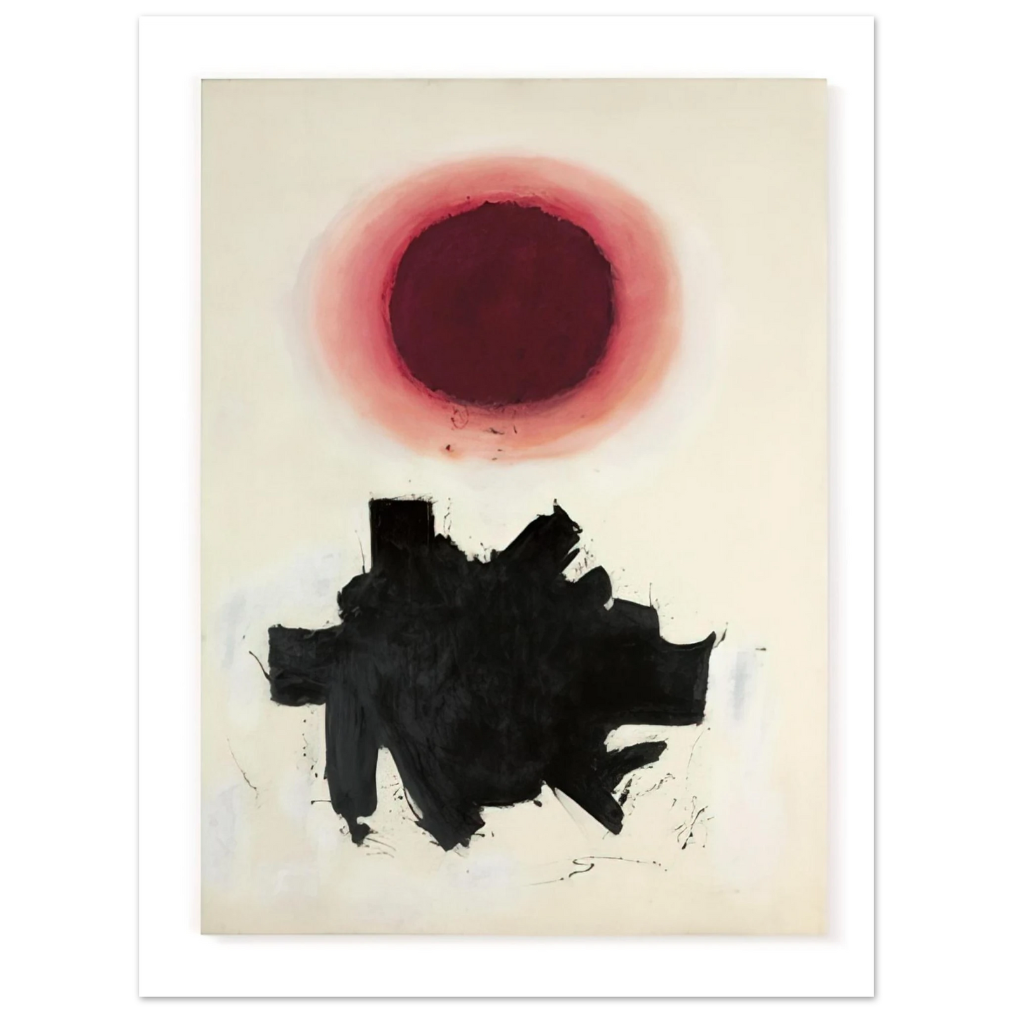 Adolph Gottlieb - Cool Blast - 1960  75x100 cm / 30x40inches Fine Art Poster