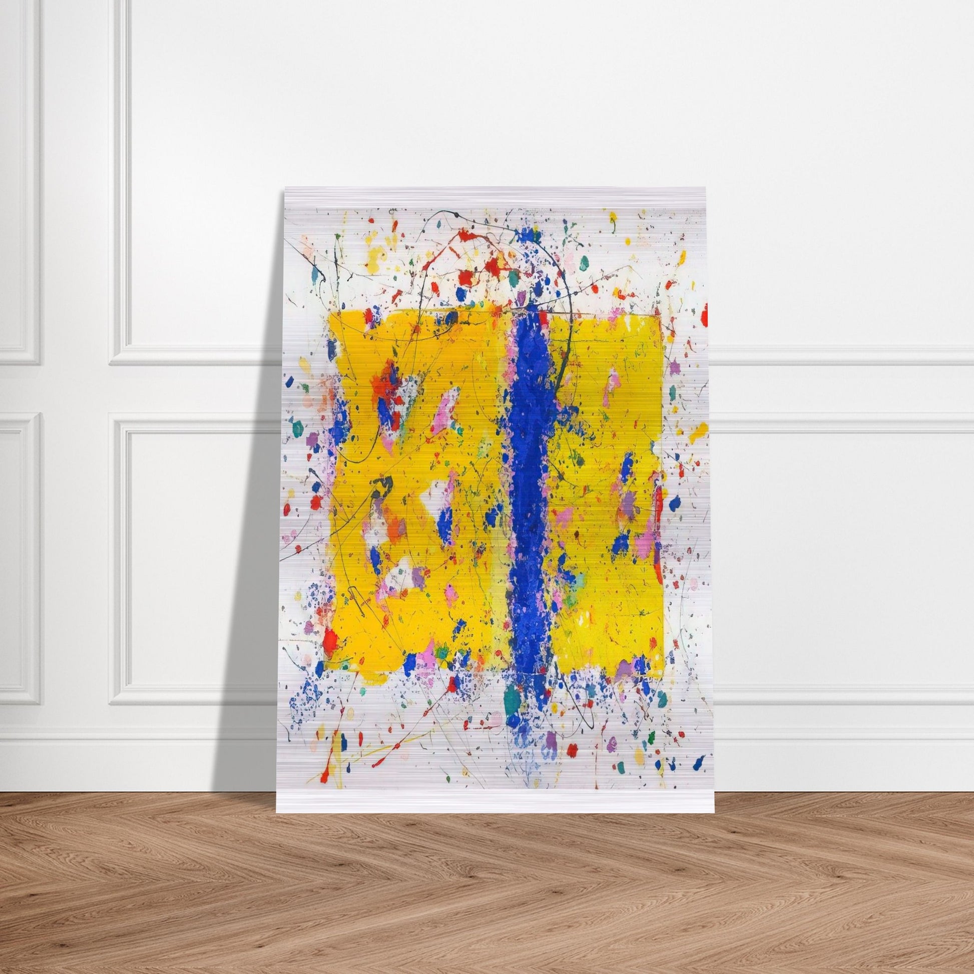 Light in Itself - Sam Francis Brushed Aluminum Print - 70x100 cm / 28x40 inches | Sam Francis Aluminum Print | Sam Francis Prints
