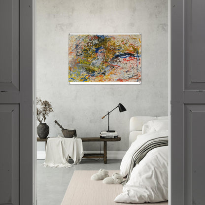 UNTITLED 1960 - Milton Resnick Acrylic Print - 70x100 cm / 28x40″ inches