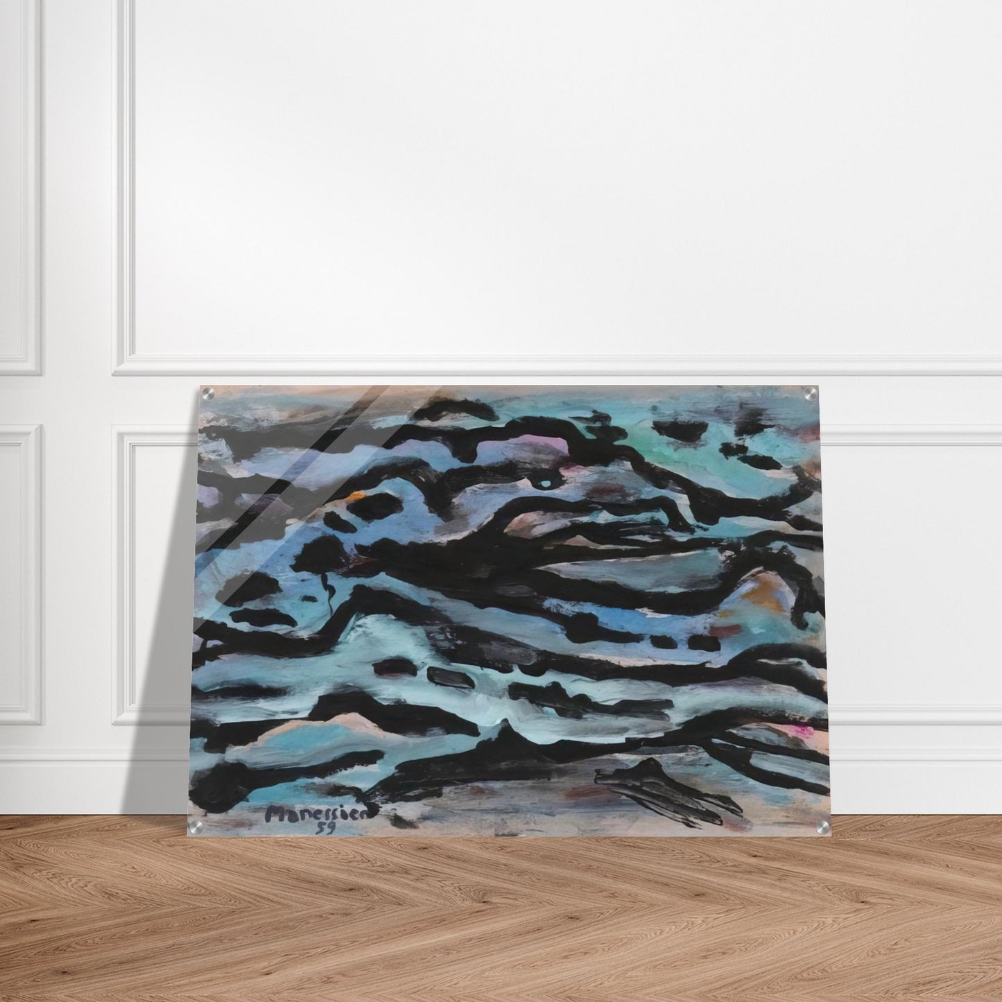 Composition - 1959 - Alfred Manessier Acrylic Print - 70x100 cm / 28x40″ inches