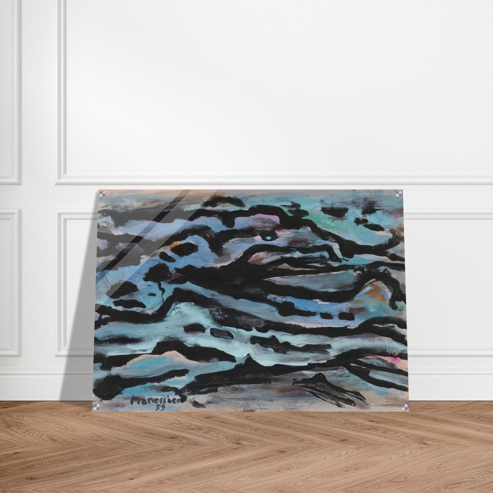 Composition - 1959 - Alfred Manessier Acrylic Print - 70x100 cm / 28x40″ inches