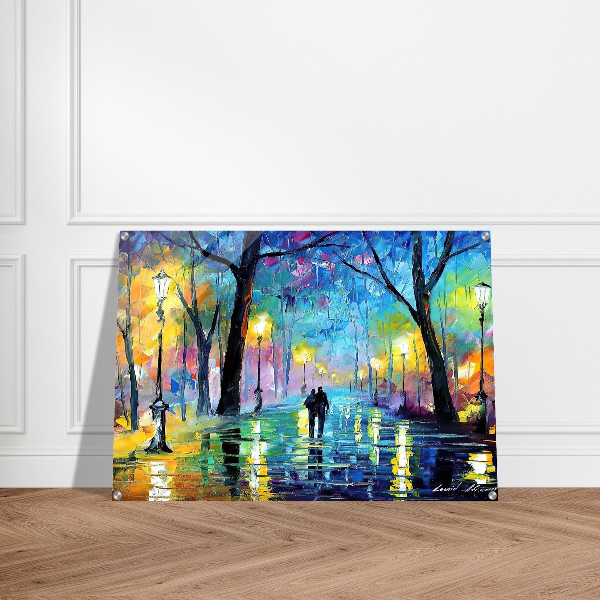 Leonid Afremov - Leonid Afremov Acrylic Print - 70x100 cm / 28x40″ inches