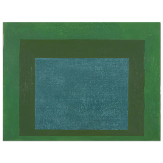 Josef Albers - HOMAGE TO THE SQUARE 1963  75x100 cm / 30x40inches Fine Art Poster