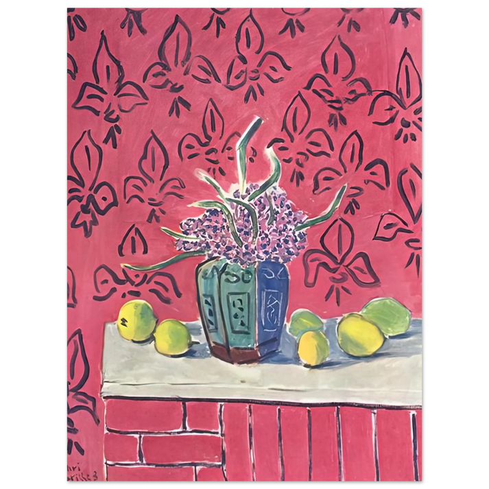 Henri Matisse - STILL LIFE WITH LEMONS 1943  75x100 cm / 30x40inches Fine Art Poster