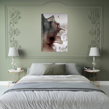 ET BAPTIZATUS EST A IOANNE IN IORDANE LUKE 3 3 - Salvador Dali Brushed Aluminum Print - 70x100 cm / 28x40 inches | Salvador Dali Aluminum Print | Salvador Dali Prints