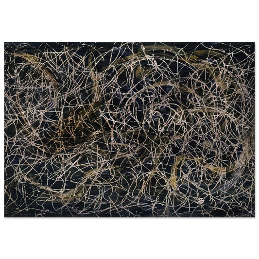Rosier-feuilles - Marcel Barbeau Brushed Aluminum Print - 70x100 cm / 28x40 inches | Marcel Barbeau Aluminum Print | Marcel Barbeau Prints
