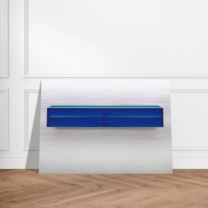 Untitled - 1989 - Donald Judd Brushed Aluminum Print - 70x100 cm / 28x40 inches | Donald Judd Aluminum Print | Donald Judd Prints