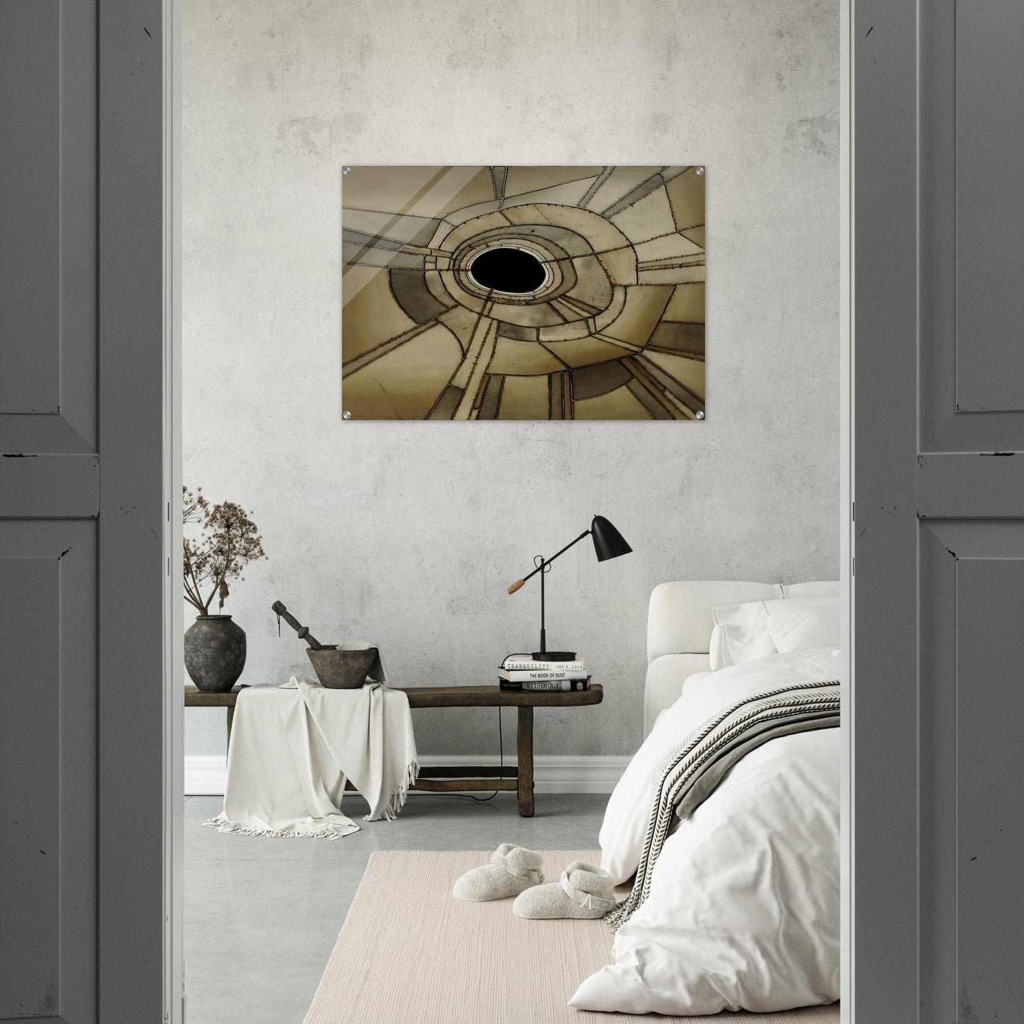 UNTITLED 1959 - Lee Bontecou Acrylic Print - 70x100 cm / 28x40″ inches
