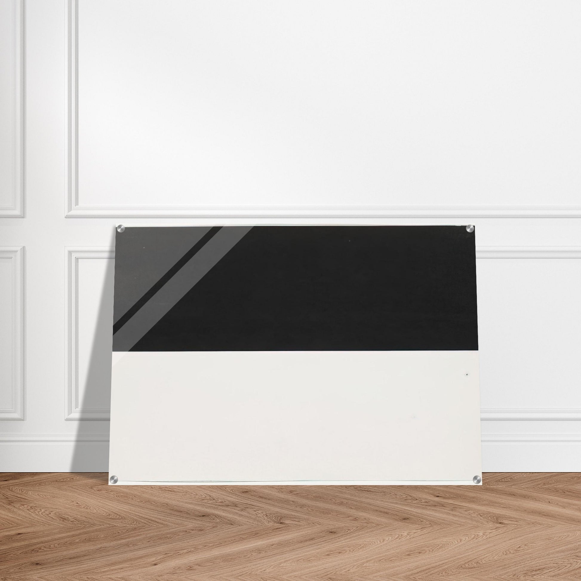 Black and White from the series Line Form Color - Ellsworth Kelly Acrylic Print - 70x100 cm / 28x40″ inches