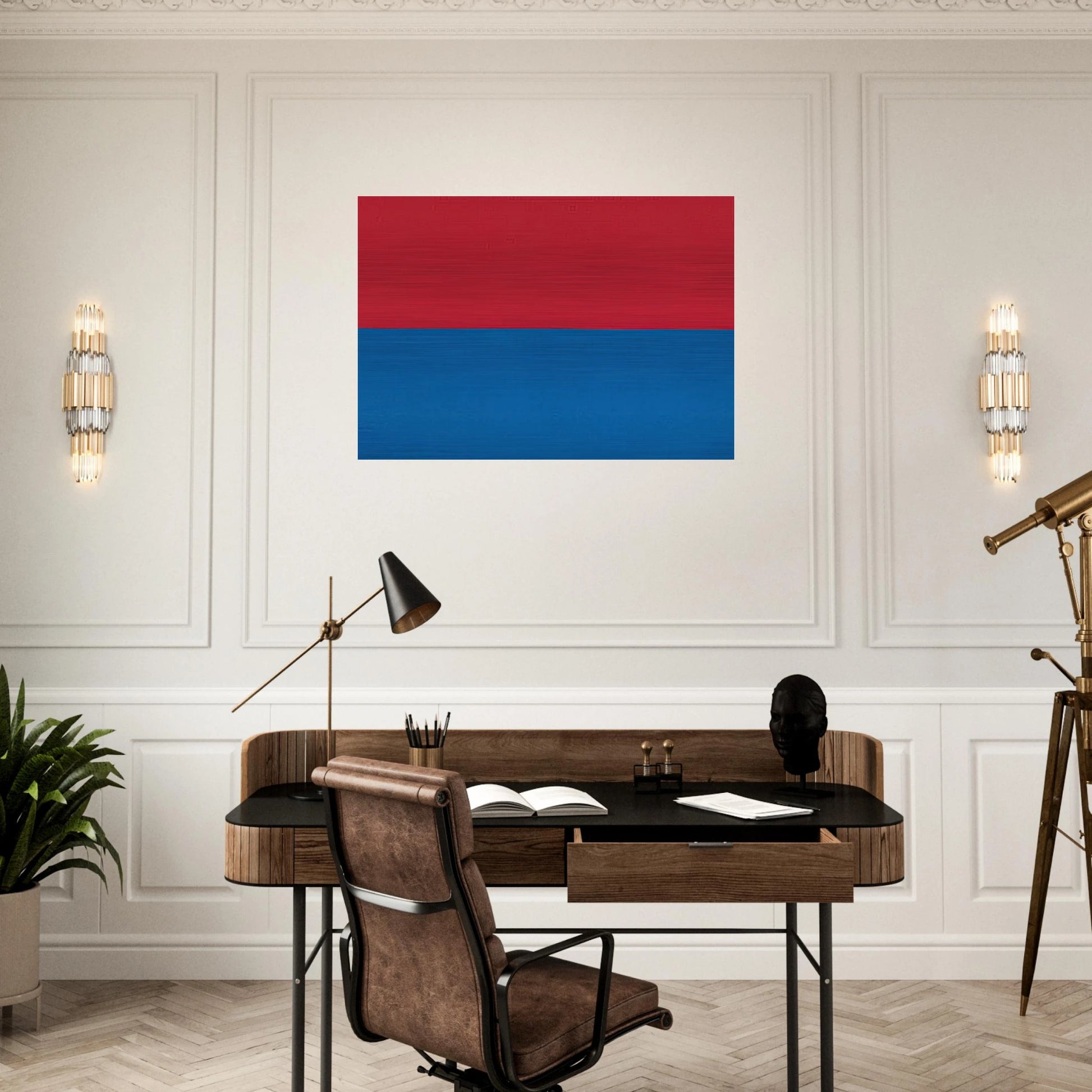 UNKNOWN TITLE - BLINKY PALERMO Brushed Aluminum Print - 70x100 cm / 28x40 inches | BLINKY PALERMO Aluminum Print | BLINKY PALERMO Prints