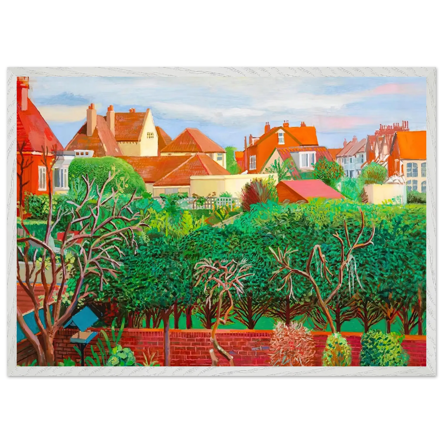 David Hockney - David Hockney Wall art - 27x35 cm / 11x14 Inches - Fine Art Poster - -