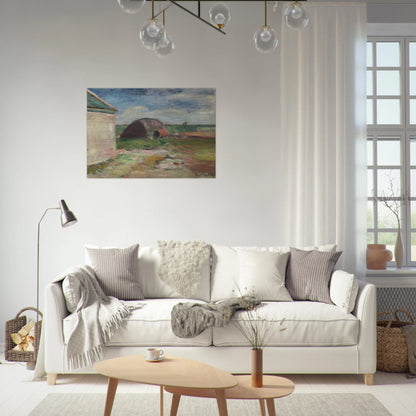 PAYSAGE DE BRETAGNE 1896 - Henri Matisse Brushed Aluminum Print - 70x100 cm / 28x40 inches | Henri Matisse Aluminum Print | Henri Matisse Prints