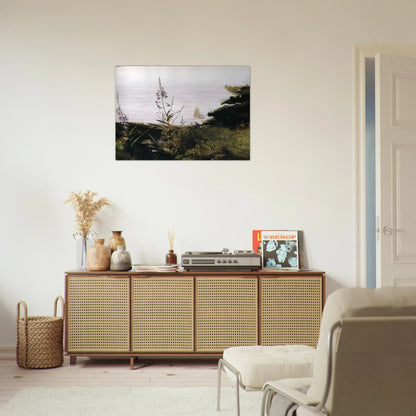UNDER SAIL - Andrew Wyeth Brushed Aluminum Print - 70x100 cm / 28x40 inches | Andrew Wyeth Aluminum Print | Andrew Wyeth Prints