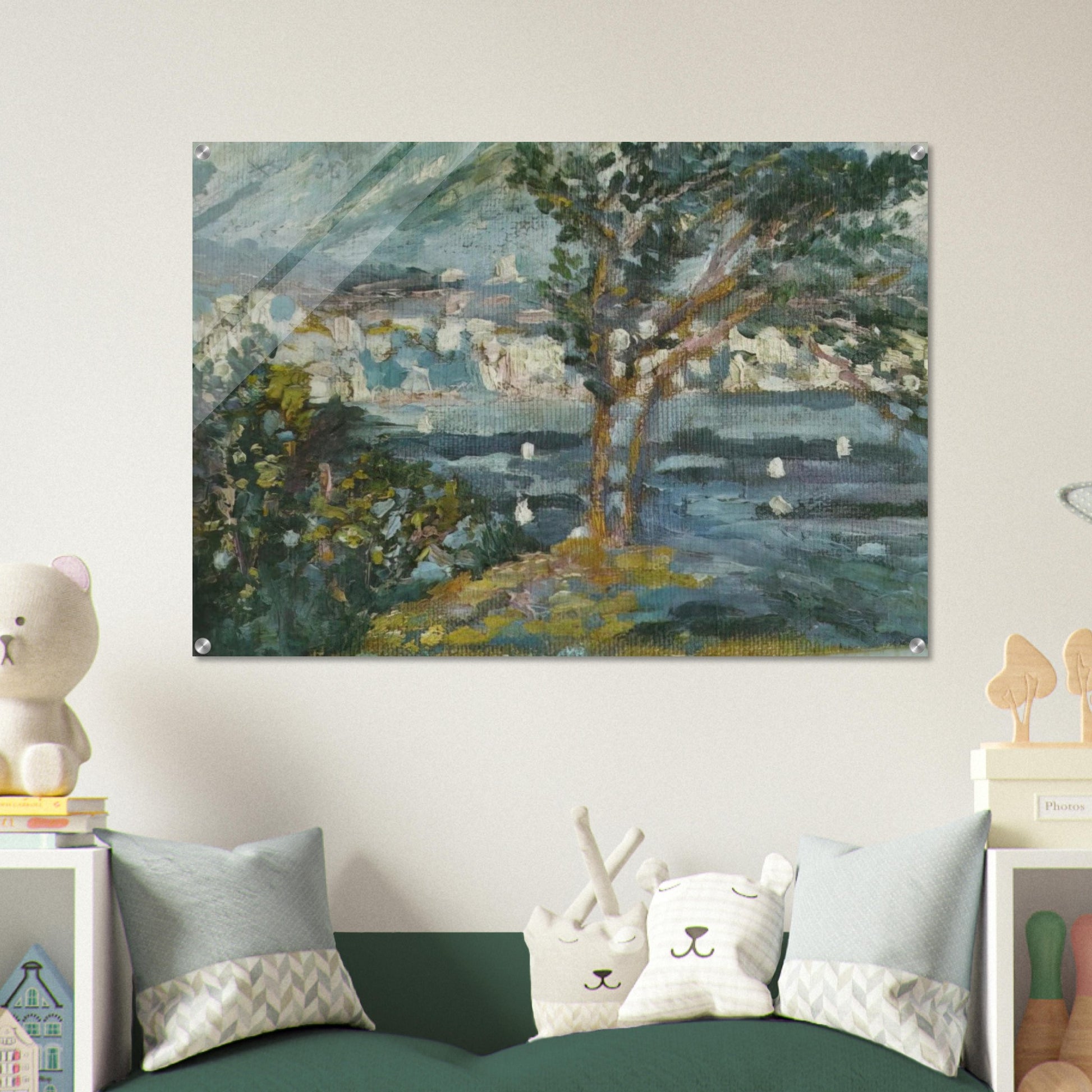 LANDSCAPE CADAQUES 1920 - Salvador Dali Acrylic Print - 70x100 cm / 28x40″ inches