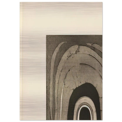 ETCHING ONE 1967 - Lee Bontecou Brushed Aluminum Print - 70x100 cm / 28x40 inches | Lee Bontecou Aluminum Print | Lee Bontecou Prints