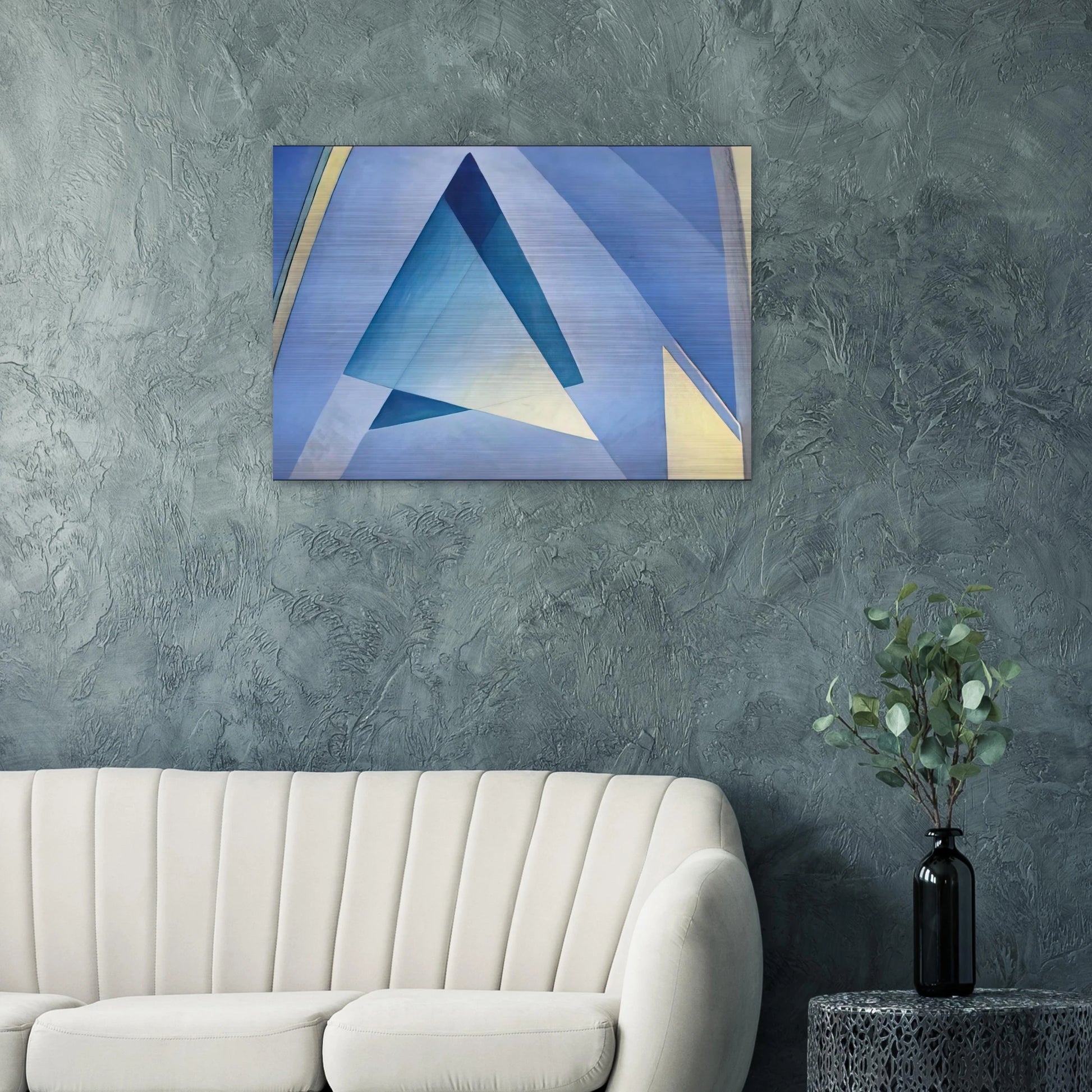 Hanover Abstract - 1938 - Lawren Harris Brushed Aluminum Print - 70x100 cm / 28x40 inches | Lawren Harris Aluminum Print | Lawren Harris Prints