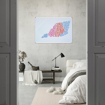 Confetti Pattern Portfolio #2 - 1973 - Robert Goodnough Acrylic Print - 70x100 cm / 28x40″ inches | Robert Goodnough Wall Art | Robert Goodnough Prints