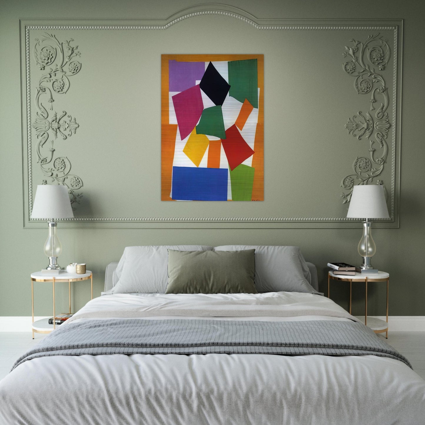 THE SNAIL 1953 - Henri Matisse Brushed Aluminum Print - 70x100 cm / 28x40 inches | Henri Matisse Aluminum Print | Henri Matisse Prints