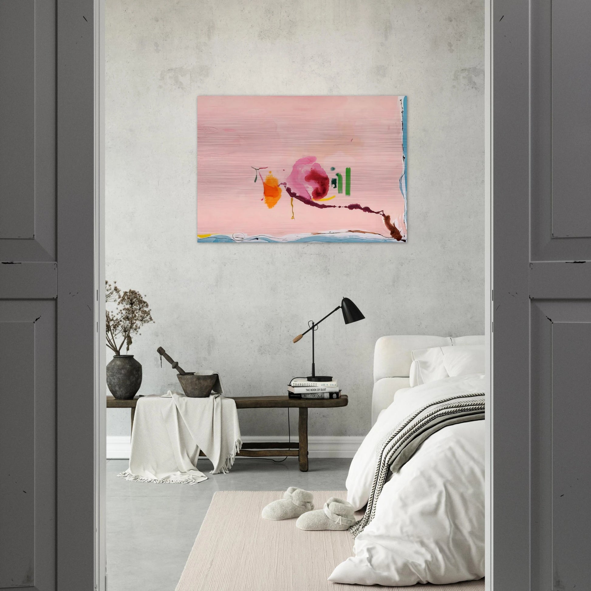 Flirt - 1995 - Helen Frankenthaler Brushed Aluminum Print - 70x100 cm / 28x40 inches | Helen Frankenthaler Aluminum Print | Helen Frankenthaler Prints