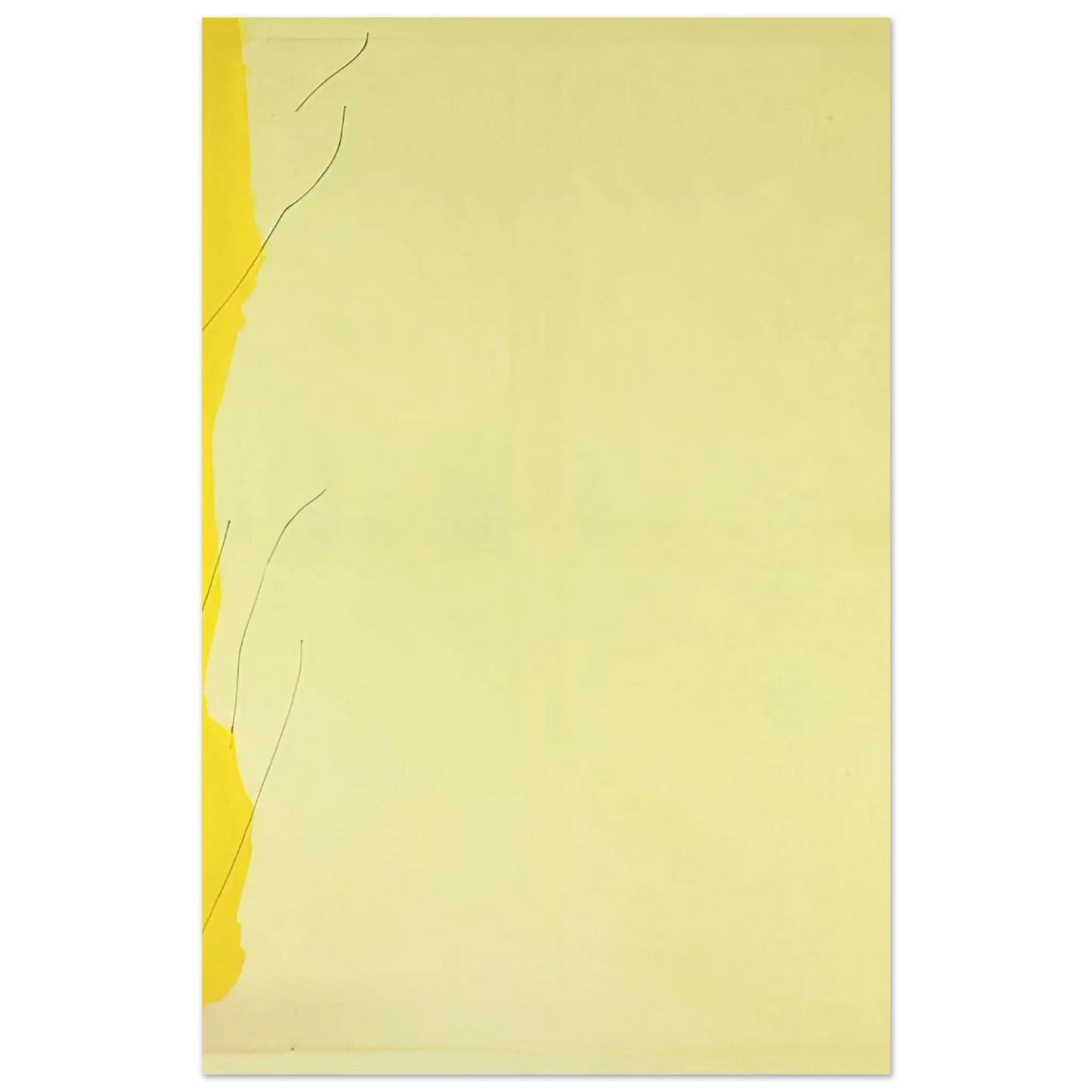 Helen Frankenthaler - Distillation - 1973 Wall art - 27x35 cm / 11x14 Inches - Fine Art Poster - -