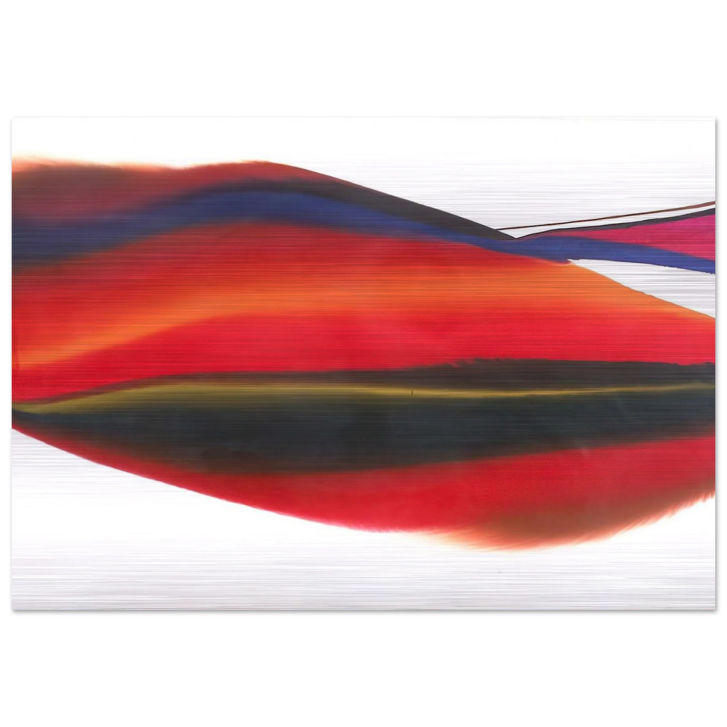 Phenomena Lands End - Paul Jenkins Brushed Aluminum Print - 70x100 cm / 28x40 inches | Paul Jenkins Aluminum Print | Paul Jenkins Prints