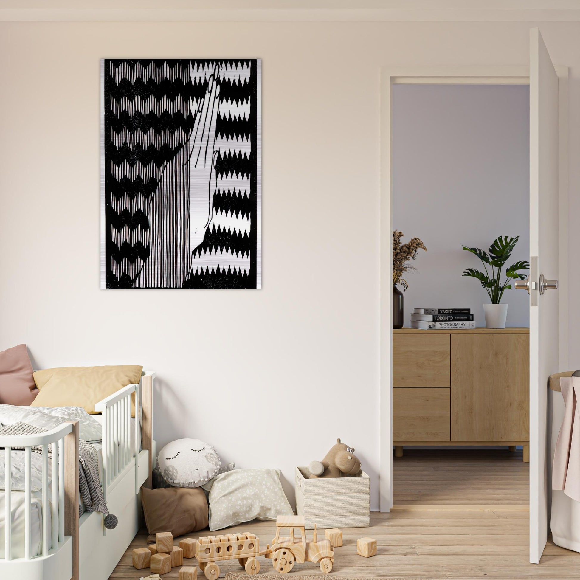 ESCHER (6) - MC Escher Brushed Aluminum Print - 70x100 cm / 28x40 inches | MC Escher Aluminum Print | MC Escher Prints