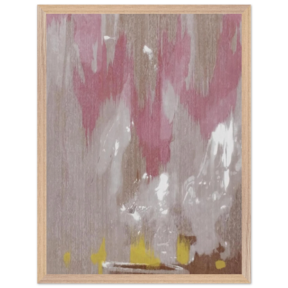 Helen Frankenthaler - Tales of Genji IV - 1998 Wall art - 27x35 cm / 11x14 inches - Premium Wooden Framed Poster With Fine Art Paper-canvas - White frame