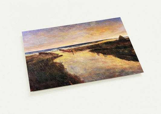 FOCE DEL CINQUALE 1928 By Carlo Carra Pack of 10 Post Cards | Carlo Carra Post Cards | A6 (10.5 x 14.8 cm) - 4.1 x 5.8 inches