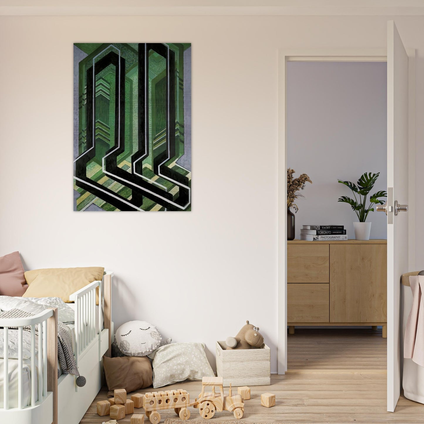 Diagonal Planes - Frantisek Kupka Brushed Aluminum Print - 70x100 cm / 28x40 inches | Frantisek Kupka Aluminum Print | Frantisek Kupka Prints