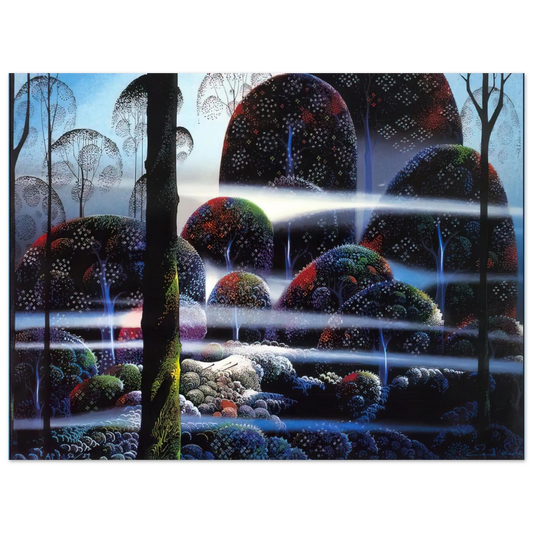 Eyvind Earle - Beyond Paradise  75x100 cm / 30x40inches Fine Art Poster