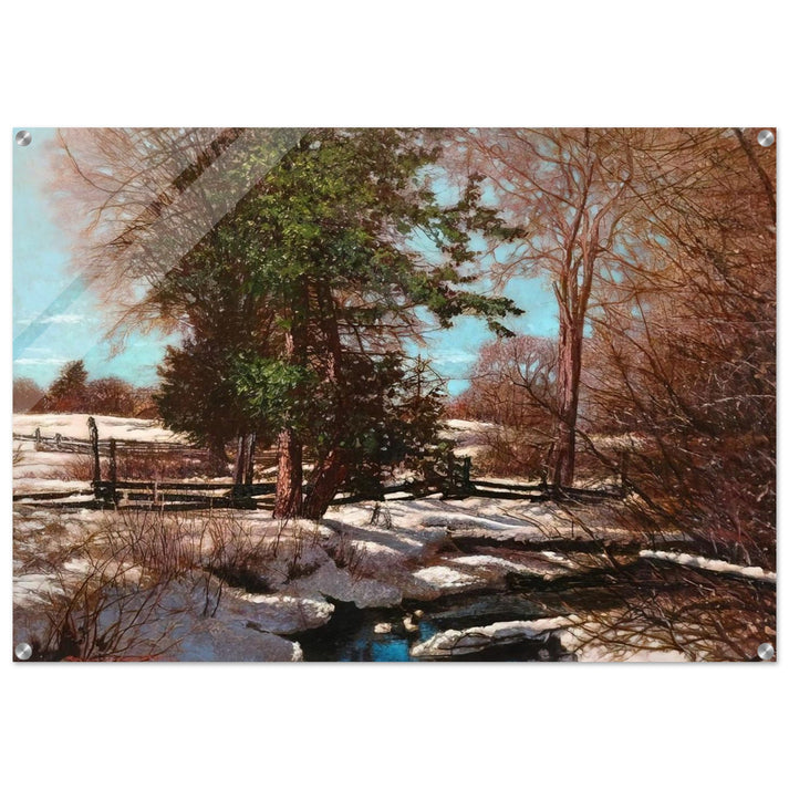 Promise of Spring - 1930 Canada - Frank Johnston Acrylic Print - 70x100 cm / 28x40″ inches | Frank Johnston Wall Art | Frank Johnston Prints