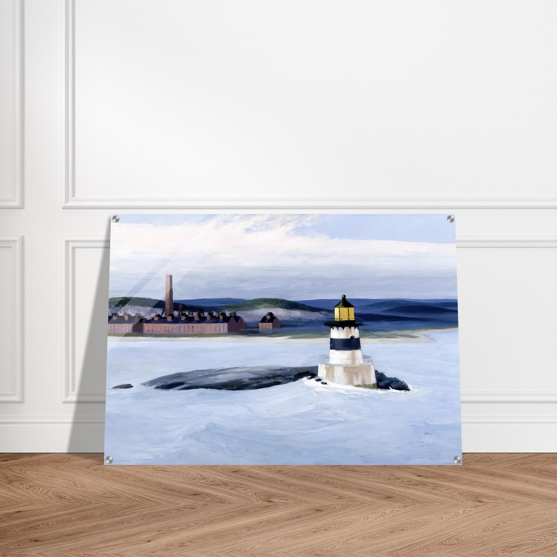 Five A.M. - Edward Hopper Acrylic Print - 70x100 cm / 28x40″ inches