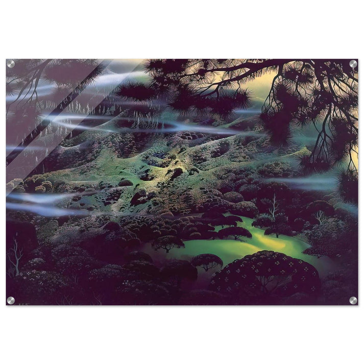 Symphonic Fantasy - Eyvind Earle Acrylic Print - 70x100 cm / 28x40″ inches