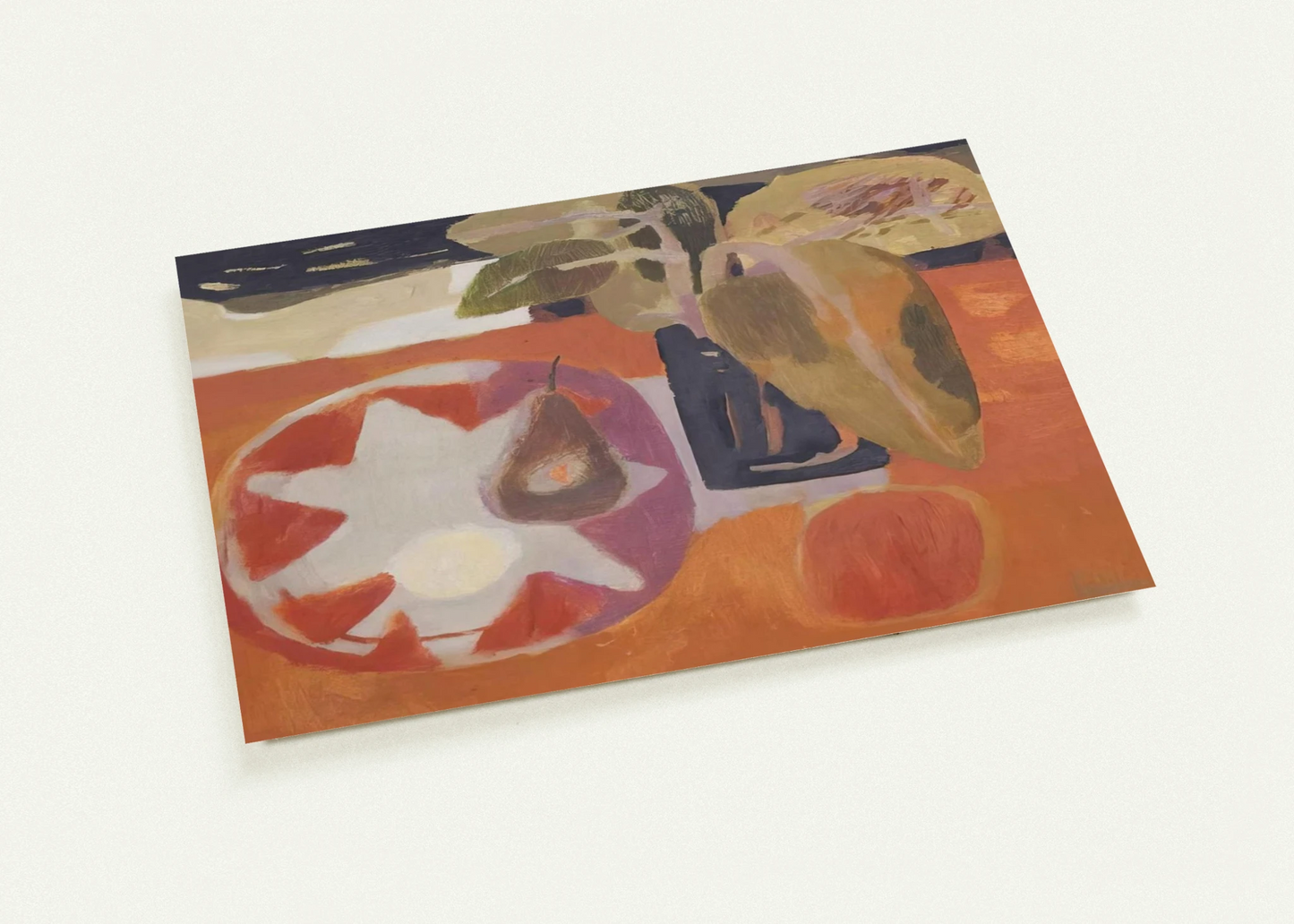 Leaves - 1963 By Mary Fedden Pack of 10 Post Cards | Mary Fedden Post Cards | A6 (10.5 x 14.8 cm) - 4.1 x 5.8 inches