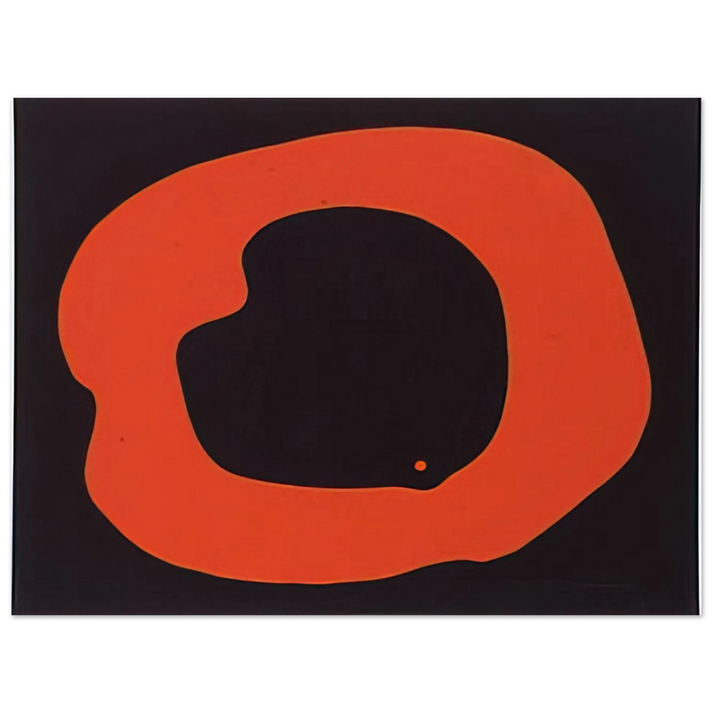 Jiro Yoshihara - Untitled - Art Informel, Minimalism  75x100 cm / 30x40inches Fine Art Poster