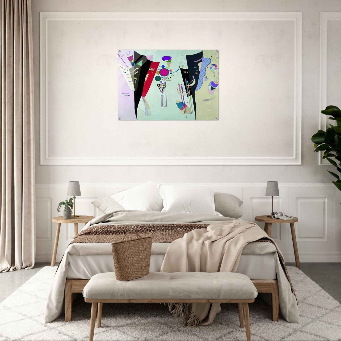 RECIPROCAL ACCORDS 1942 - Wassily Kandinsky Acrylic Print - 70x100 cm / 28x40″ inches